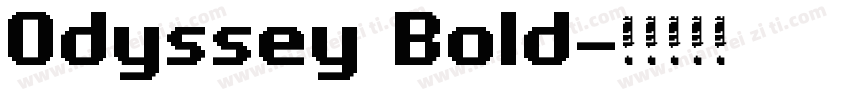 Odyssey Bold字体转换